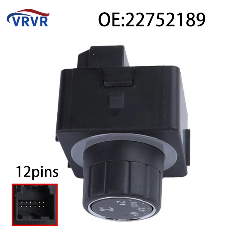 22752189   Interruptor de control de transferencia 23228433 84254255   Para Cadillac Escalade Chevrolet Silverado Suburban Tahoe GMC Sierra Yukon
