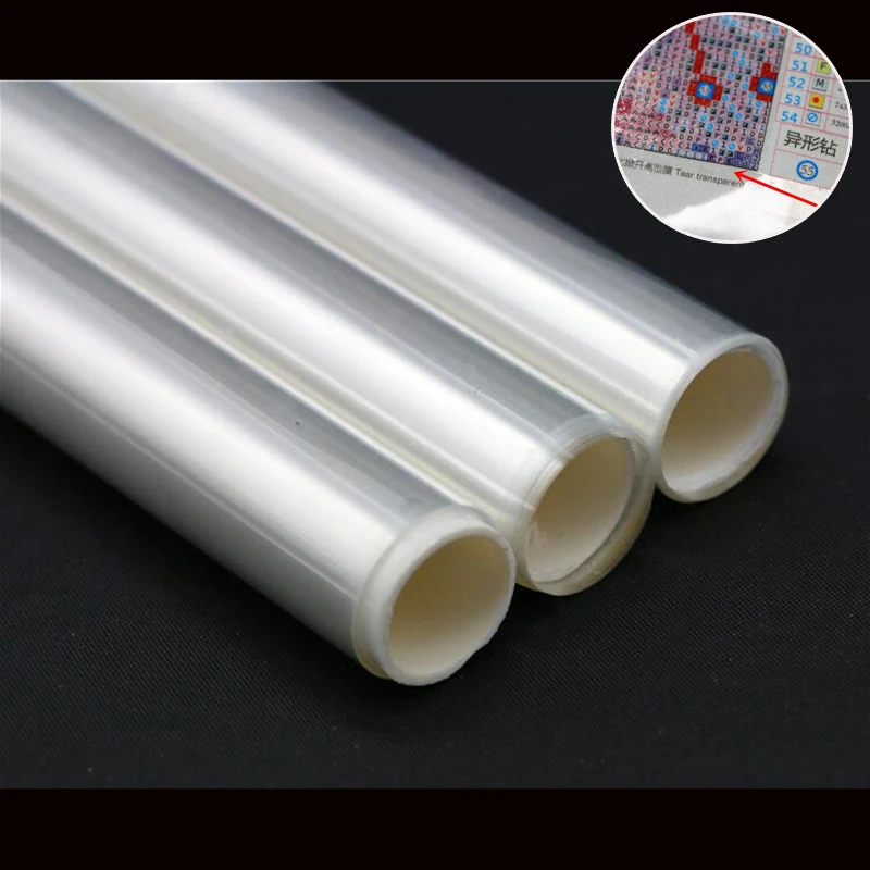 Diamond painting protective film dustproof isolation anti-dirty plastic paper transparent  release film Diamond painting Tool a1