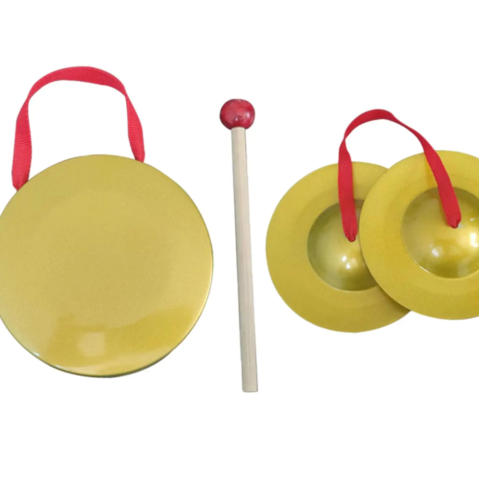 Mini cymbales à doigts pour enfants, gong de développement précoce, entraînement traditionnel chinois pour les vacances