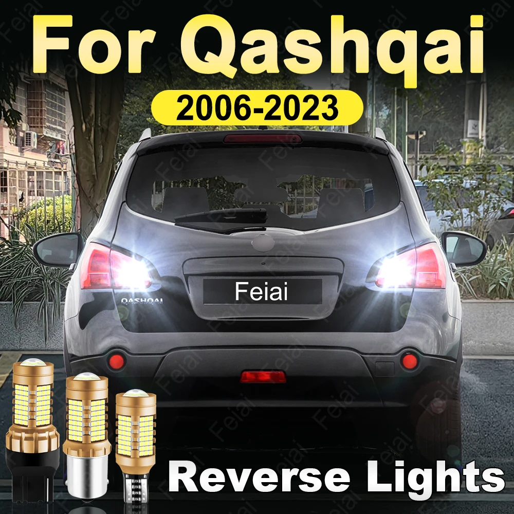 

LED Reverse Lights For Nissan Qashqai J10 J11 Tuning Accessories 2006 2007 2008 2009 2010 2011 2012-2023 Qashqai Reversing Bulb
