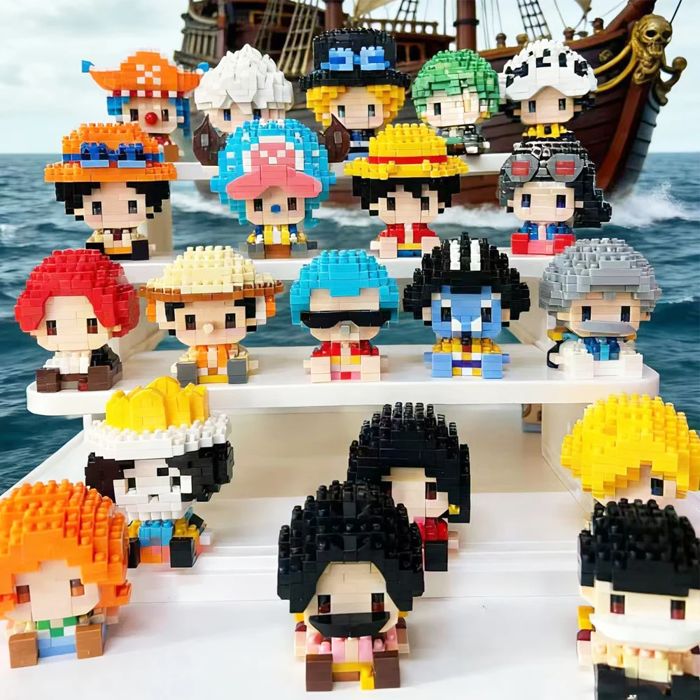 ワンピース 太陽神ニカ ルフィ マイクロブロック チョッパー - Building Block Mini のレビューと価格