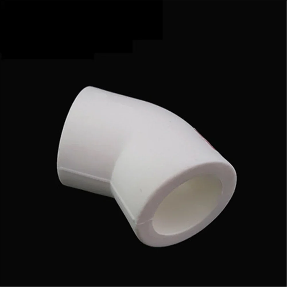 부티크 PPR 커넥터 수도관 피팅, PPR45 도 엘보, 20, 25, 32, 4 포인트, 6 포인트, 1 인치