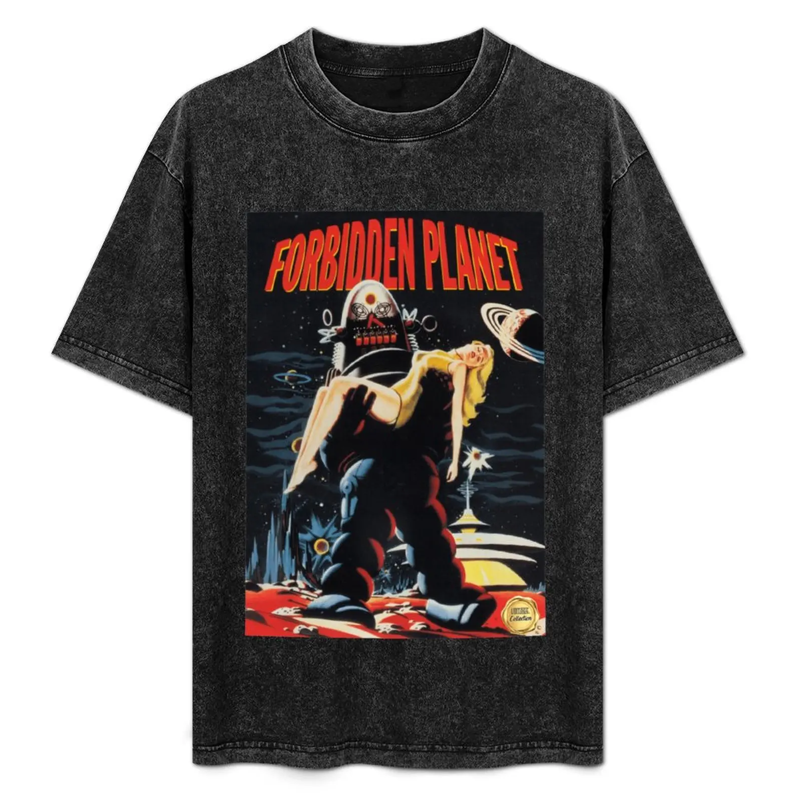 

Forbidden Planet (Vintage Collection) Classic . T-Shirt Summer Fashion Casual Tee Shirt