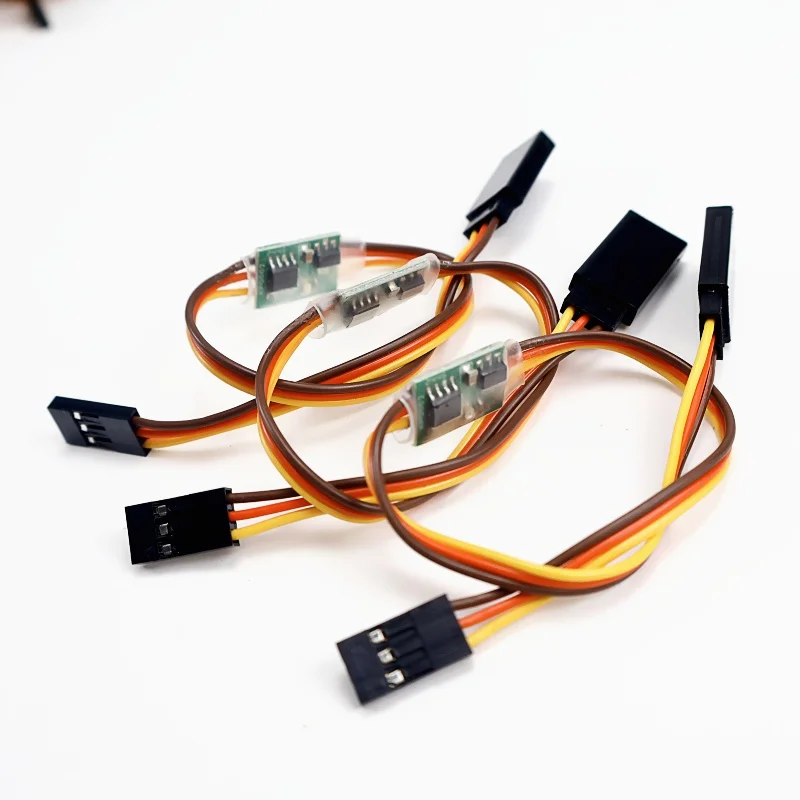 180 درجة PPM/PWM سيرفو مكبر صوت أحادي المتوسع 3 فولت-16 فولت تمديد الحبل ل RC سباق الطائرة بدون طيار لتقوم بها بنفسك 90 إلى 180 زاوية زيادة #6