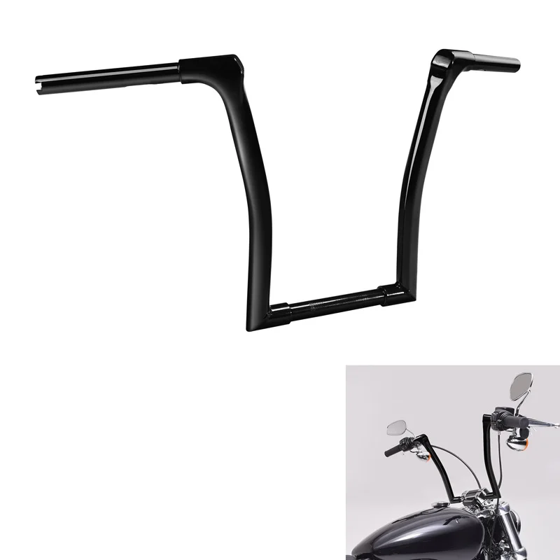 

13" 15" Rise Ape Hangers 1.25" Handlebar Fit For Harley Low Rider S FXLRS Street Bob FXBB Softail Standard FXST