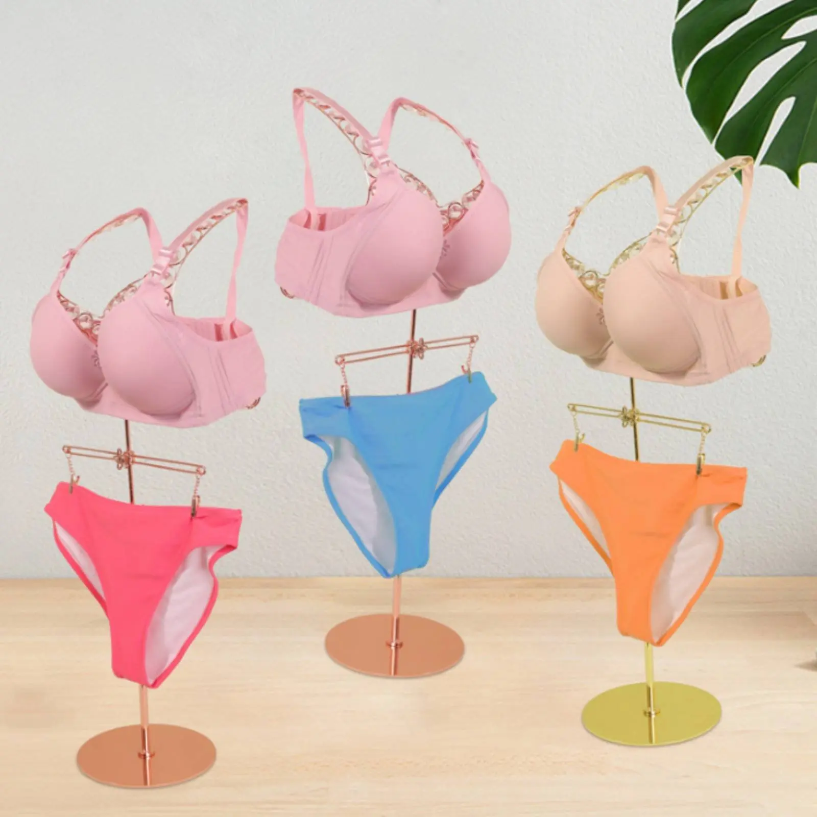 

Half Body Lingerie Display Stand Premium Finish Metal Lingerie Mannequin Underwear Mannequin Stable Base Lower Body Torso Form