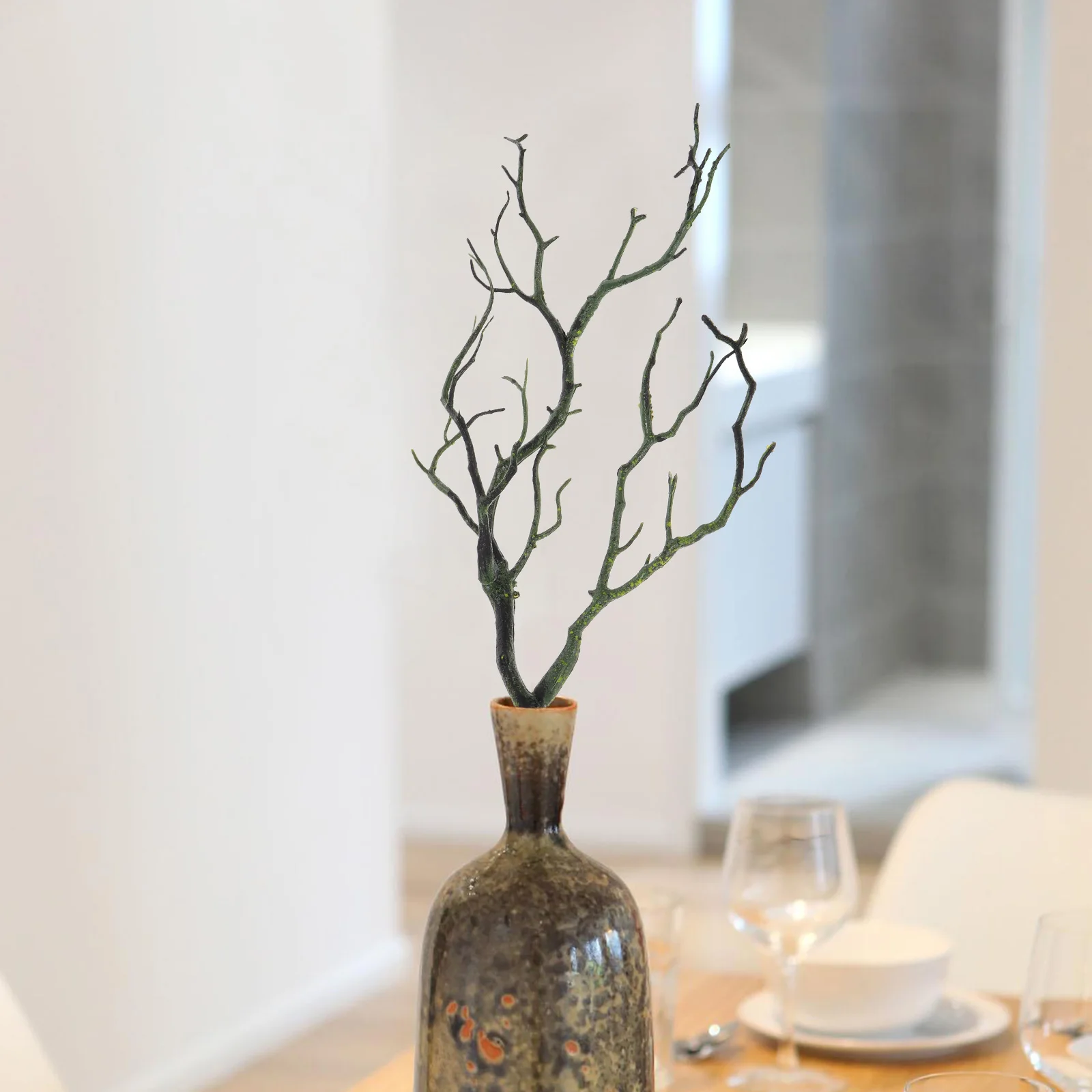 

3Pcs Dark Style Deer Horn Hairband Artificial Branch for Home Decoration Lifelike Plastic Tree Branch Wedding Festivel Supplies