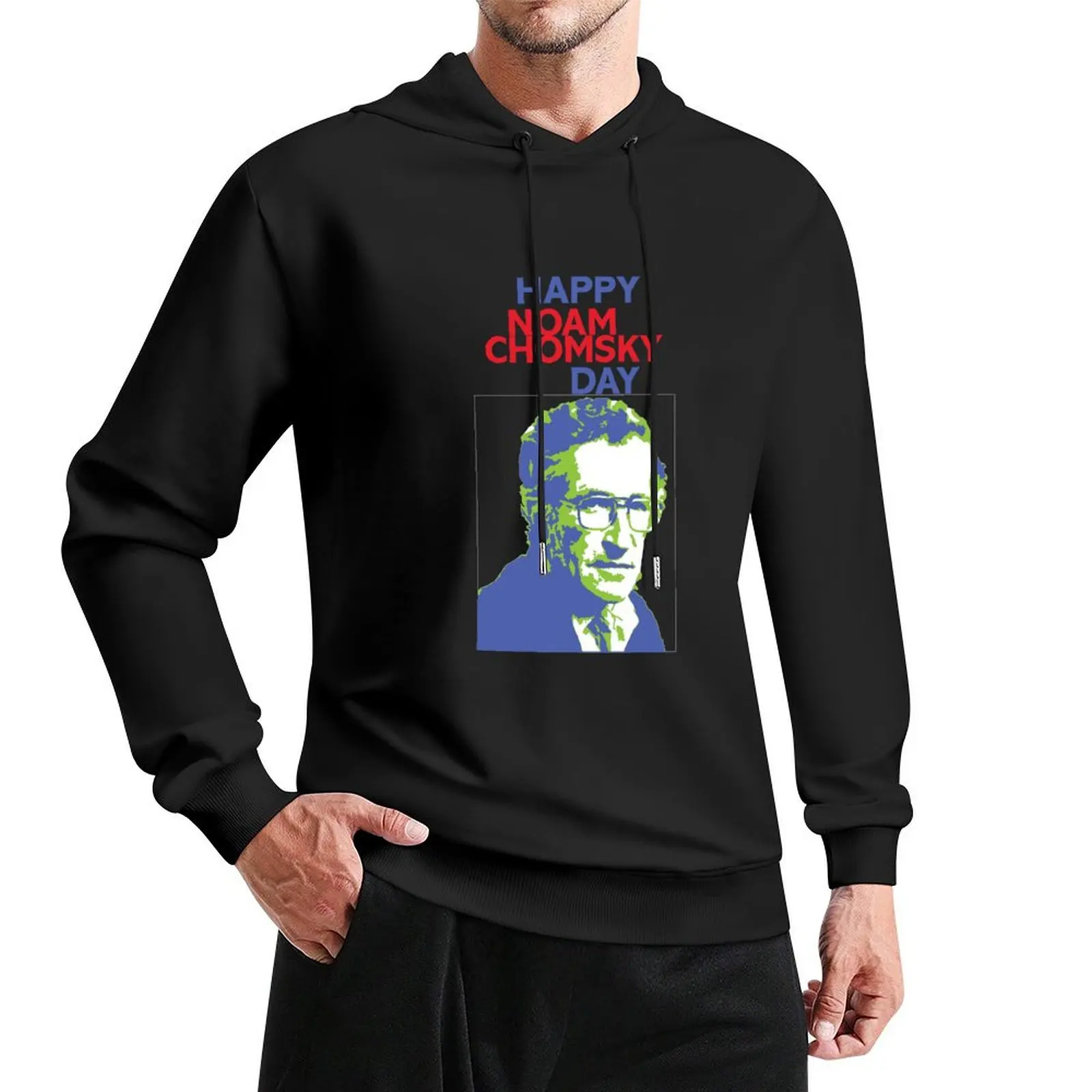 

Happy Noam Chomsky Day Pullover Hoodie fashion men anime clothes men's clothes hoody