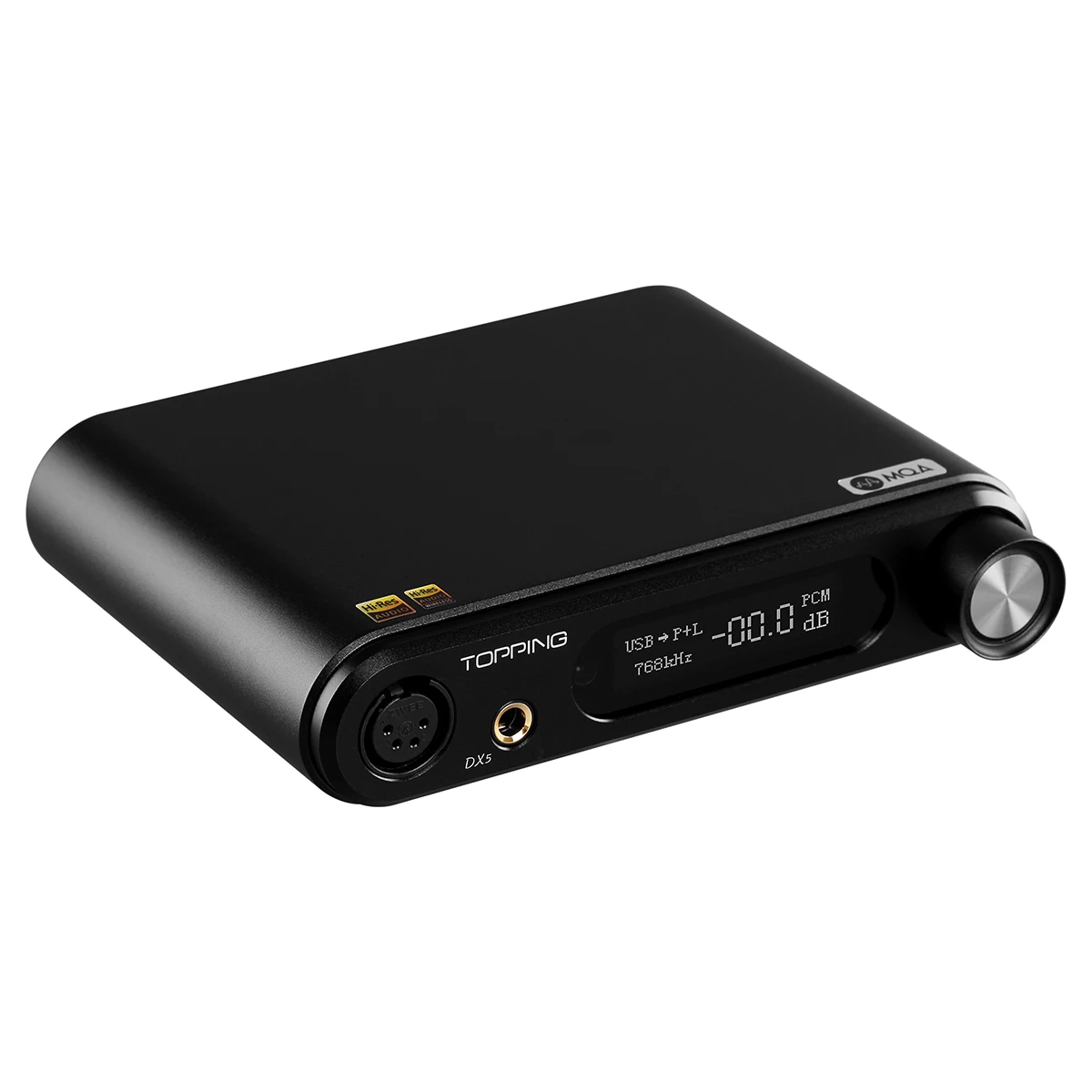 TOPPING DX5 Digital Audio Music Decoder MQA USB DAC ES9068AS*2 Headphone Amplifier Balanced HIFI DSD512 PCM768kHz Bluetooth LDAC