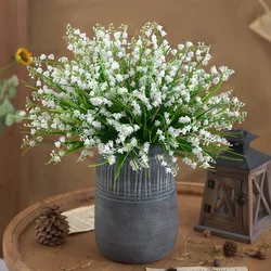 1pcs water grass Eucalyptus Plastic Artificial Plants Green Grass plastic flower Plant Wedding Home Decoration Table Decors
