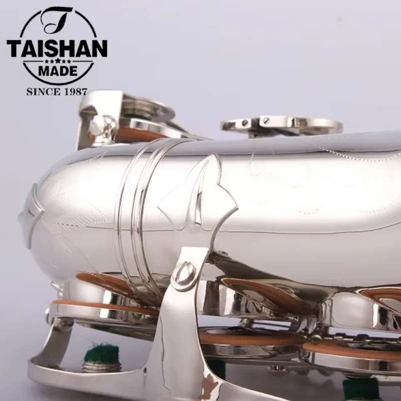 Hooqu Высокопроизводительный никелированный сопрано-саксофон китайской фабрики