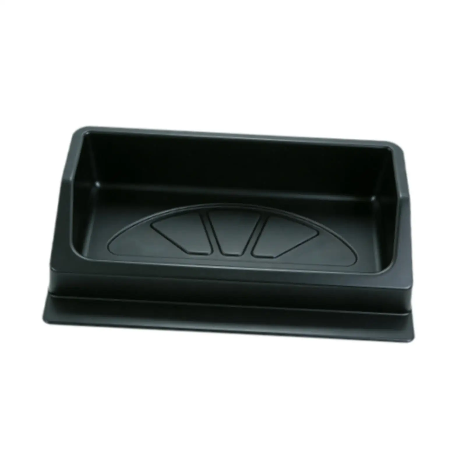 Golf Ball Tray Black Plastic Holder for Golf Simulator Cage Home Training Accessory