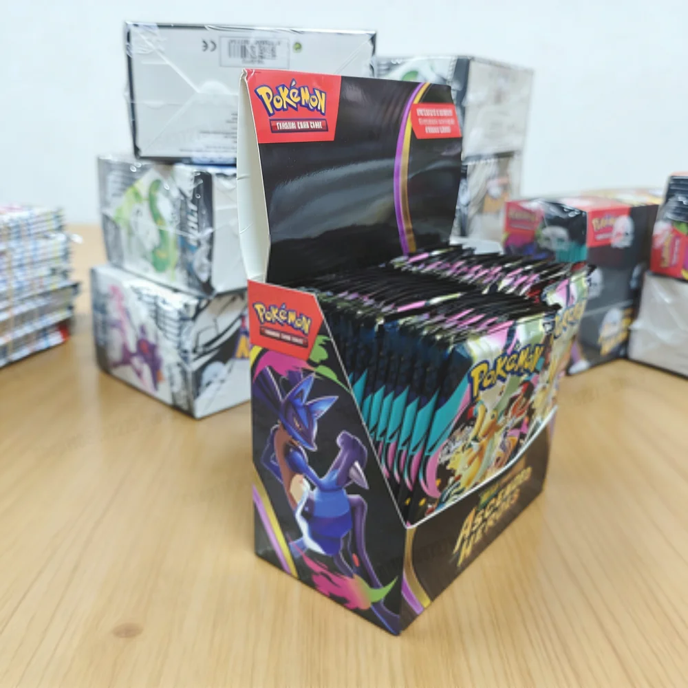 New 2026  Cards Mega Evolution Phantom Flames Battle Card Game Trading Cards Collectible Cards Toy Gift