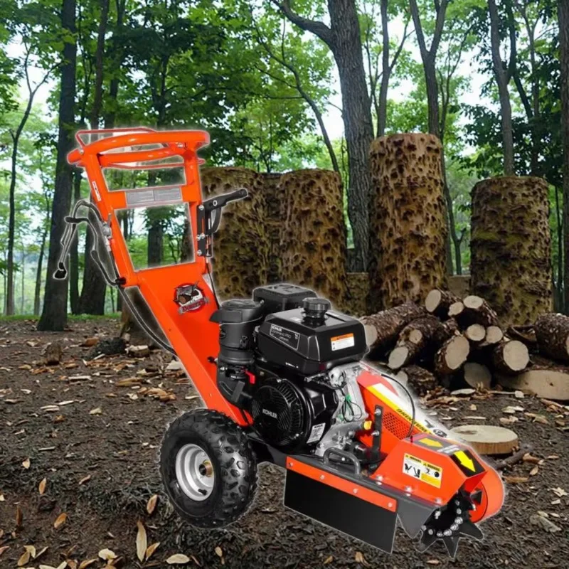 15HP 420cc Stump Grinder TUV CE Certified 600mm Cutter Depth for Tree Stump Removal