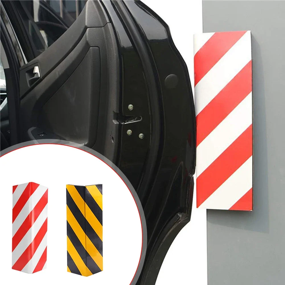 Car Foam Warning Sign Bumper Door Protection Exterior Anti Adhesive Parking Garage Protector Anti Scratch Foam 1/2PCS