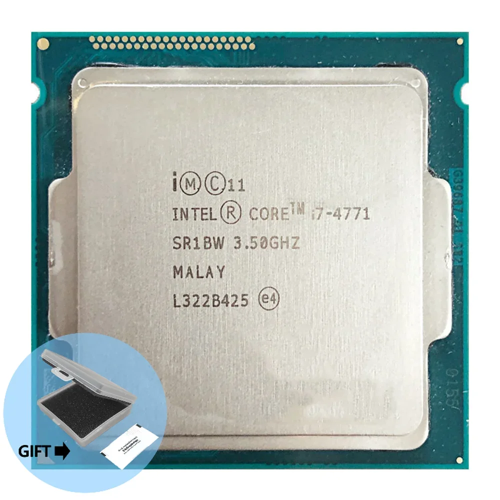 

Процессор Intel четырехъядерный, 8 Мб, 84 Вт, LGA 1150 Core i7-4771 i7 4771 3,5 ГГц