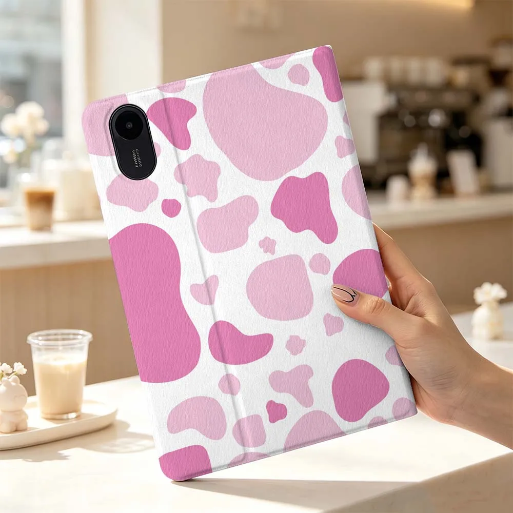 Cartoon Cow Print Pattern Fashion For Xiaomi Poco Redmi Pad 8 2 4 5 6 6S 7 7S SE Pro Max 14 11 8.7 11.2 12.5 Inch Tablet Case