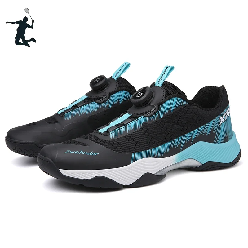 

Professional Badminton Shoes Men Volleyball Table Tennis Shoes Black Youth Tenis Training Sport Sneakers Big Size 46 47