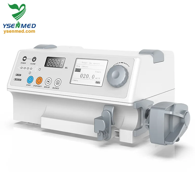 YSZS-810D LCD Screen Medical Hot Sale Syringe Pump Single Channel Micro Syringe Pump price