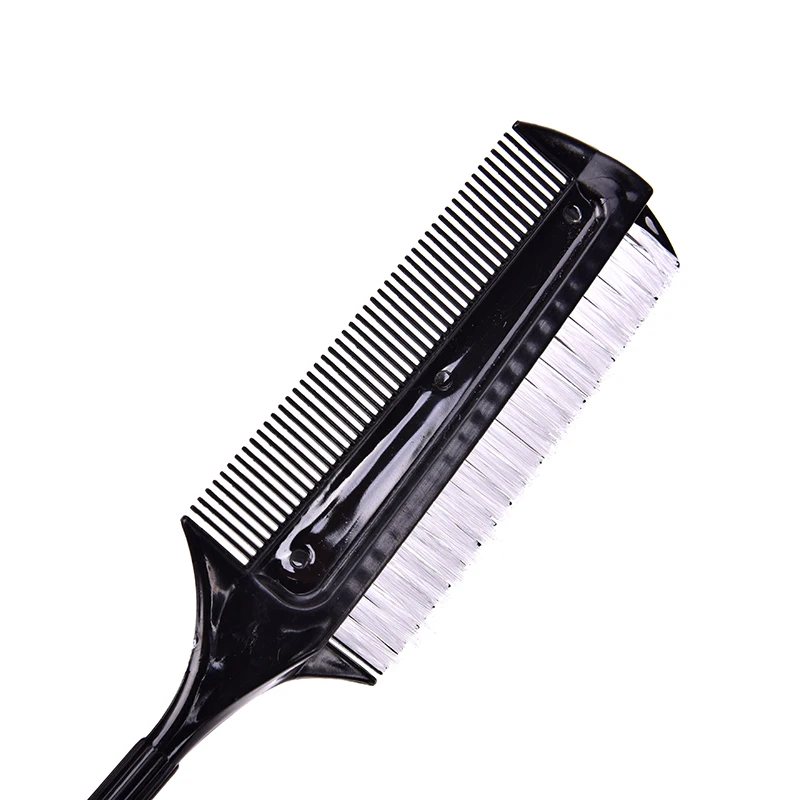 Profissional Cabeleireiro Duplo Side Dye Comb, Nylon Cabelo Secagem Escova, Tinting Combs, Color Styling Ferramentas