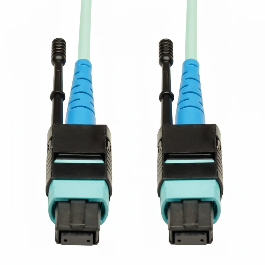 

Eaton Tripp Lite Series N846-02M-24-P 100G MTP/MPO Многомодовый оптоволоконный кабель OM3 с полным рейтингом — Aqua — 66 футов (2 м) — 24