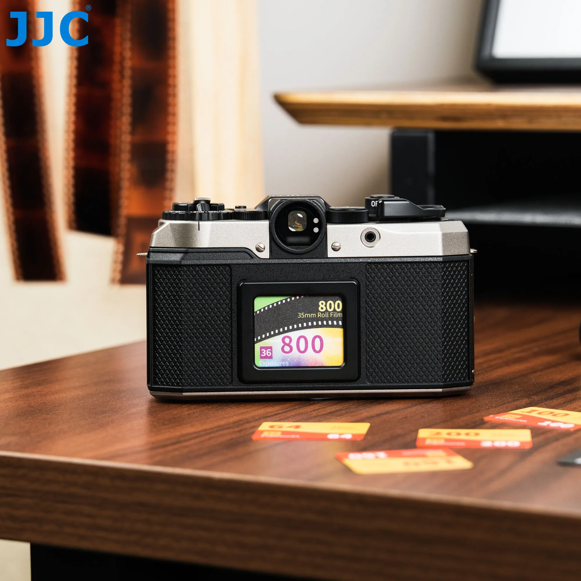 JJC فيلم سلبي التصوير أداة مجموعة بطاقات بطاقة تسجيل الفيلم ل PENTAX 17 فيلم كاميرا التركيز المسافة المرجعية بطاقة