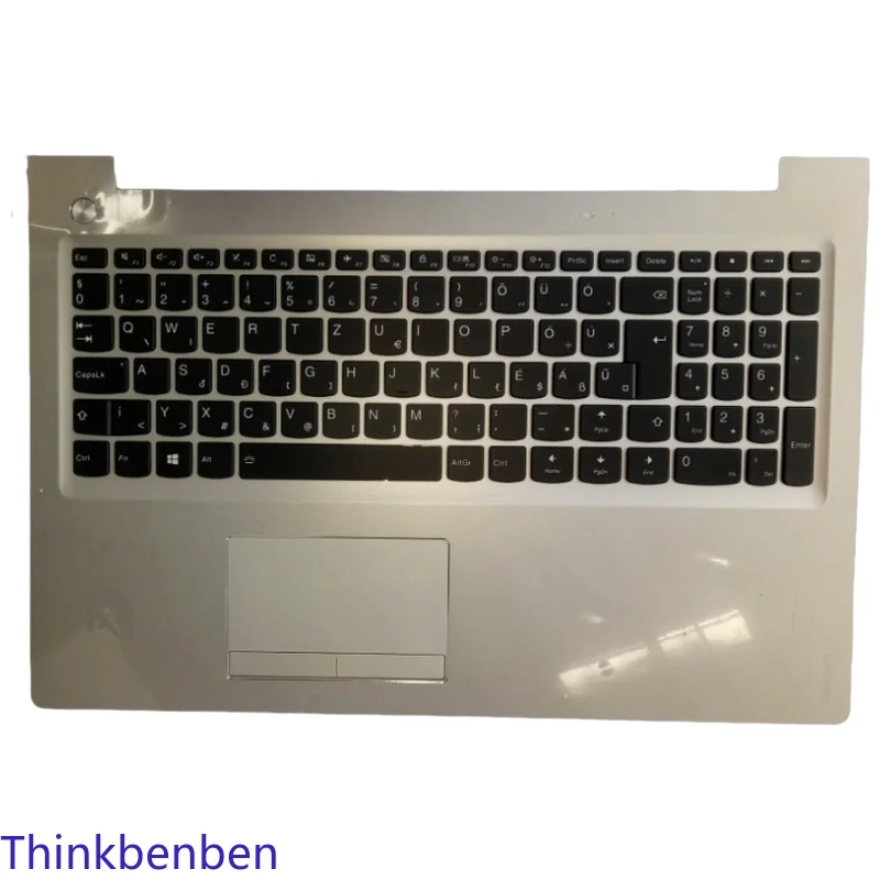 Carcasa superior plateada HU para teclado húngaro, cubierta de reposamanos para Lenovo Ideapad 310 510 15 15IKB 15ISK 5CB0L37447