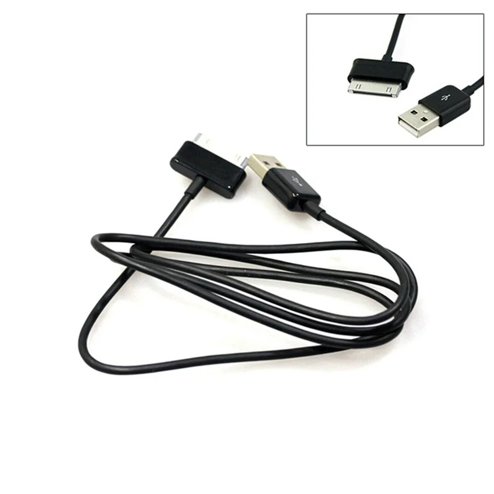 

10 Parts/los Black High Quality USB Data Charger Cable For Samsung Galaxy Tab P1000 P3100 P5100 Note 10.1 N8000 P7510 p6800 1 mt