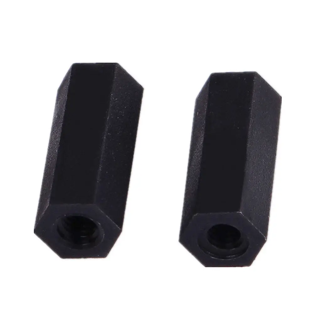 

300 шт. шестигранных нейлоновых изоляционных проставок-держателей, устойчивых к коррозии и высоким температурам, для крепления винтами, для электроники