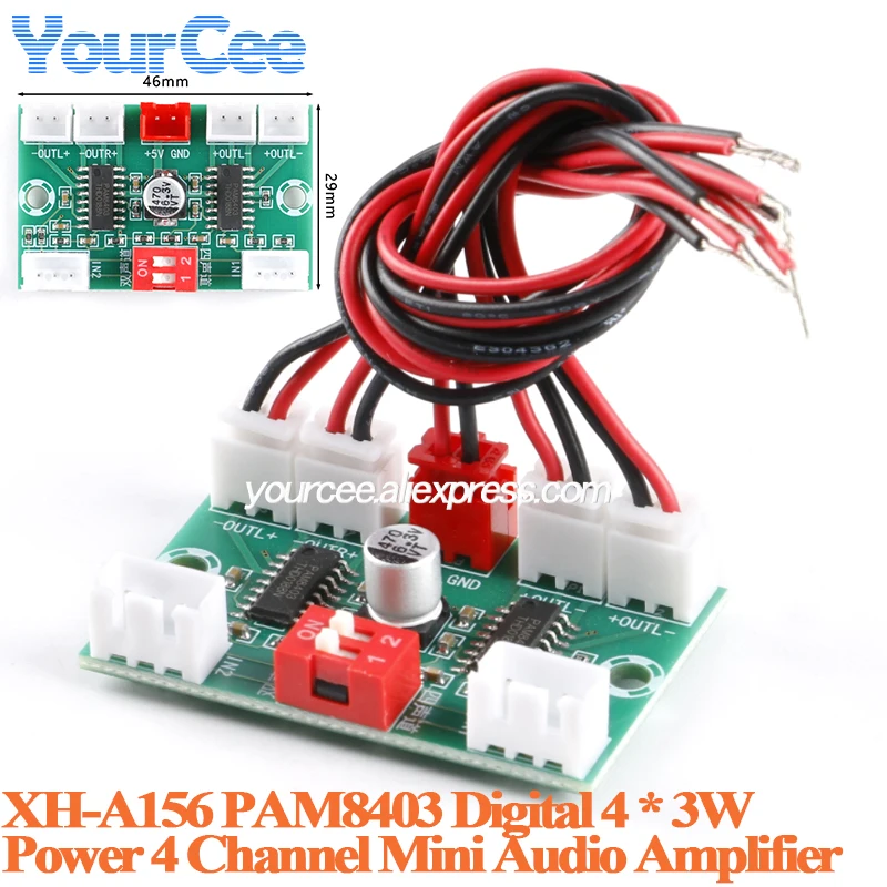 Variant: XH-A156 PAM8403