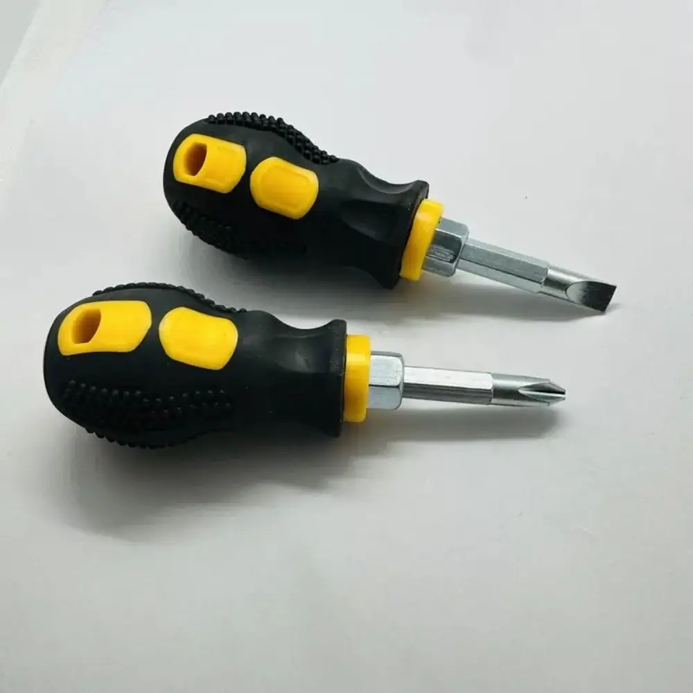Tournevis à tête de radis à Double tête, Mini tournevis Phillips Compact, tournevis à Double usage, tournevis à fente Durable