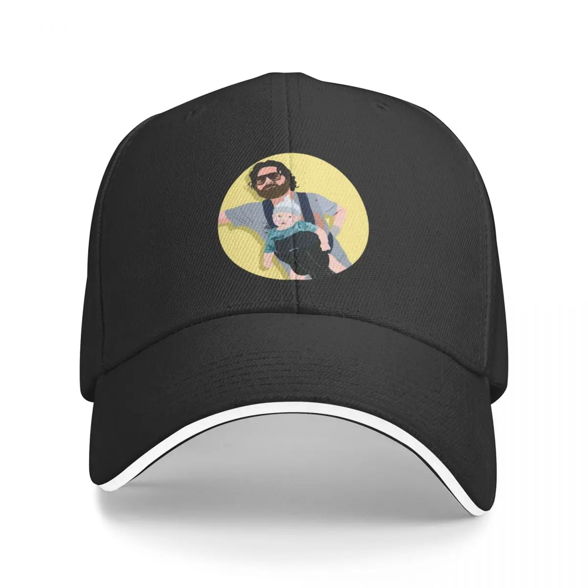 Alan and Baby - The Hangover Baseball Cap Luxury Cap Cosplay Hat Beach Brand Man cap Men's Hats Women's