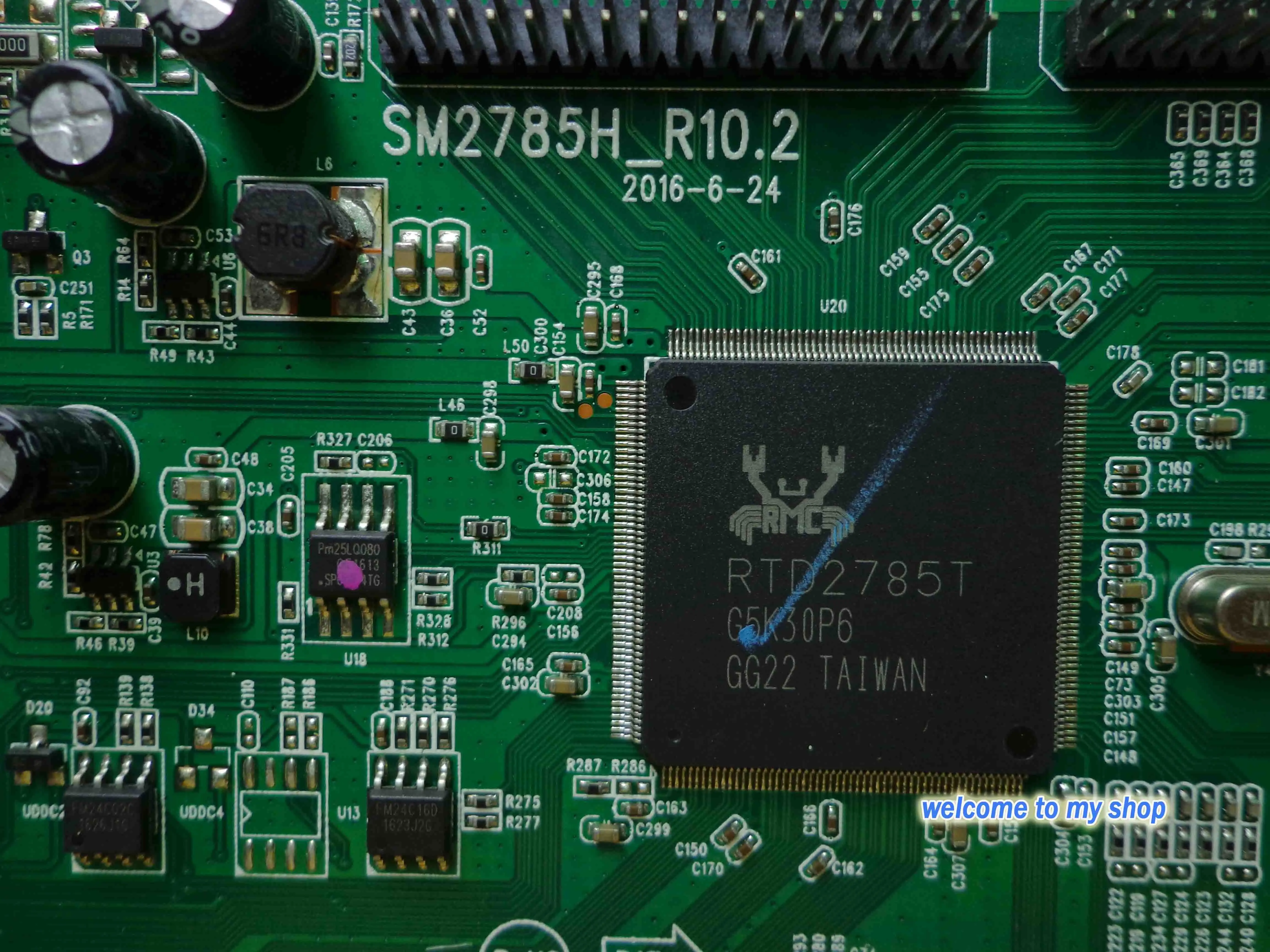 Placa motorista/Mainboard, VX3209-2K VS16441 SM2785H _ R10.2