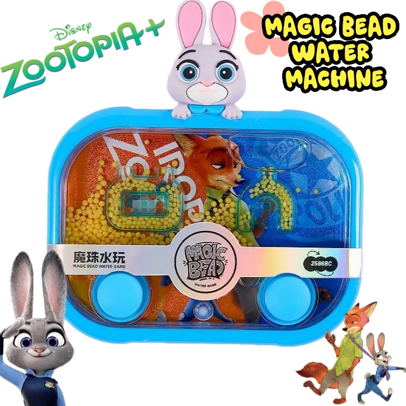 

Обучающая игрушка для тренировки мозга Disney Zootopia для мальчиков и девочек, игра для бросания кольца с водой с красивыми узорами, веселый и милый подарок