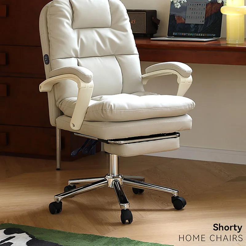 

Современное эргономичное офисное кресло класса люкс, дизайнерское, комфортное, на колесиках, для отдыха, Silla Oficina, модная мебель