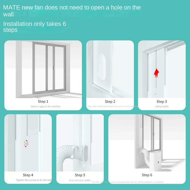 220V Fresh air fan, household fresh air system,  ventilation fan, ventilation, formaldehyde and haze removal purifier