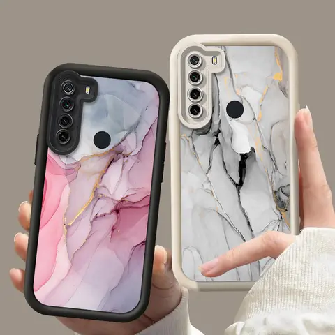Note8pro – coque de téléphone en Silicone marbre, étui de luxe pour Xiaomi Redmi Note 8 7 9 Pro Max 9s redmi 9 9a 9c 9t note9 note7