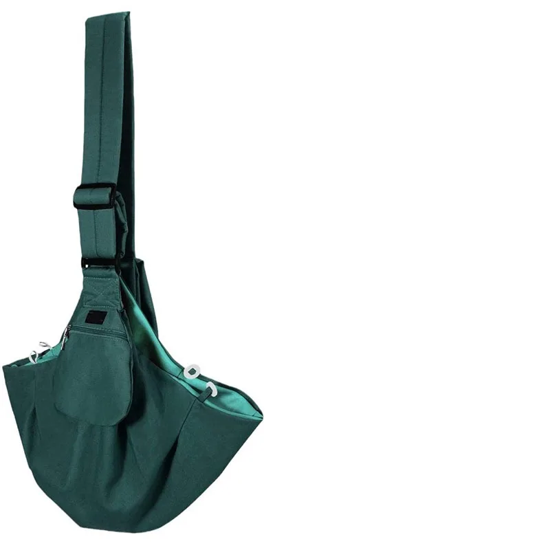

OEM Breathable Travel Safe Small Dog Sling Carrier Crossbody Bag for Pets