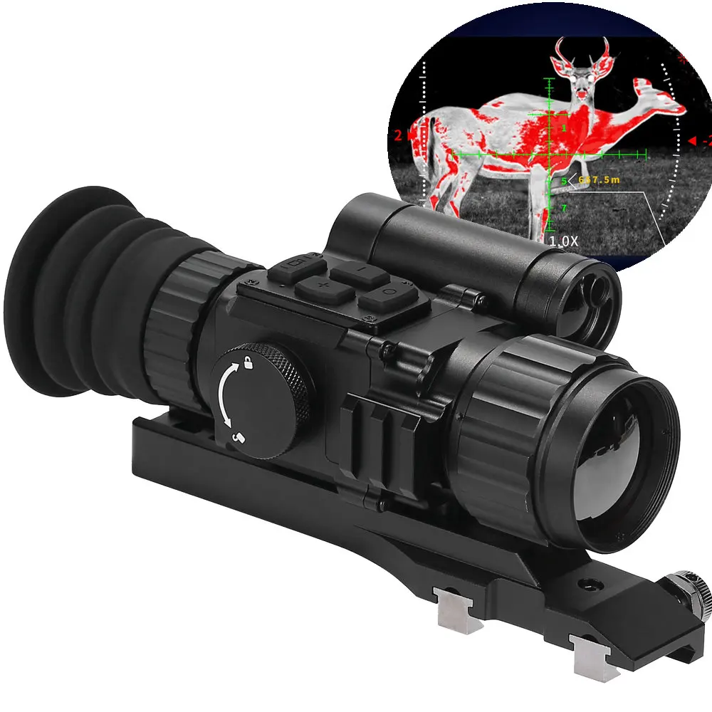 

HENBAKER T723-RL Thermal Imaging Momocular EHL Ballistic Calculator Range Finder WIFI Night Vision Monocular Camera Scopee