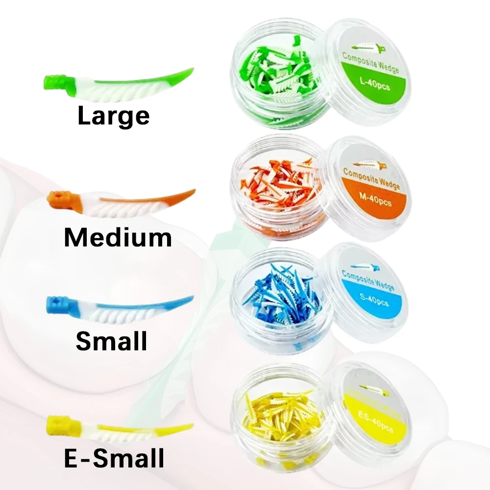 Dental Endo Strata Wedges Soft Cervical Seal Diastema Tooth Gap Composite Wedge Endodontics Matrix
