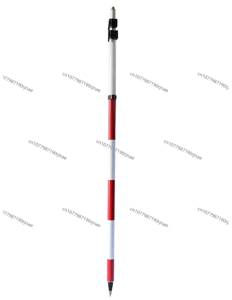 2024 2.6m 3.6m 4.6m 5.2m DZ-TL(QL) Series Aluminum Prism Pole for Total Station Surveying