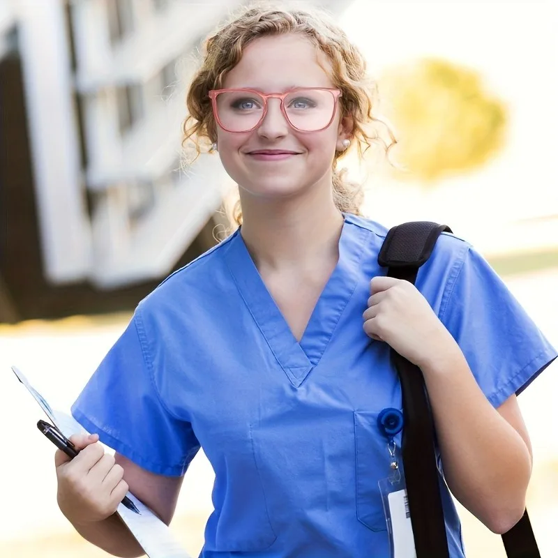 Blaulichtblockierende Brille für Herren und Damen, 1 Paar modische Schutzbrillen mit Antibeschlag- und Kratzfestigungsfunktionen – Detail 7