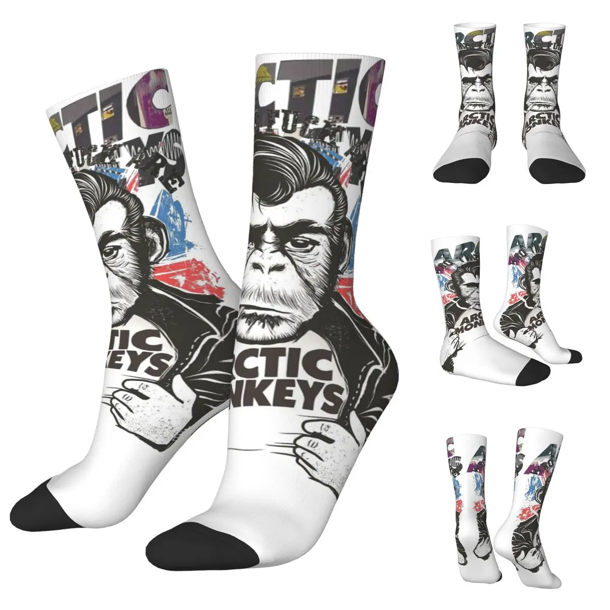 

Arctic Monkeys Inspired Men and Women printing Socks,Windproof Applicable throughout the year Dressing Gift