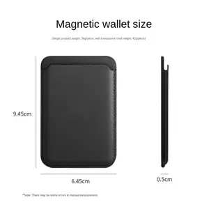 Magnetische Ledermagsa -Serie, iPhone 15, 14 Plus, 13, 12 Pro Max Hülle Hauptverkaufslederabdeckung - №4
