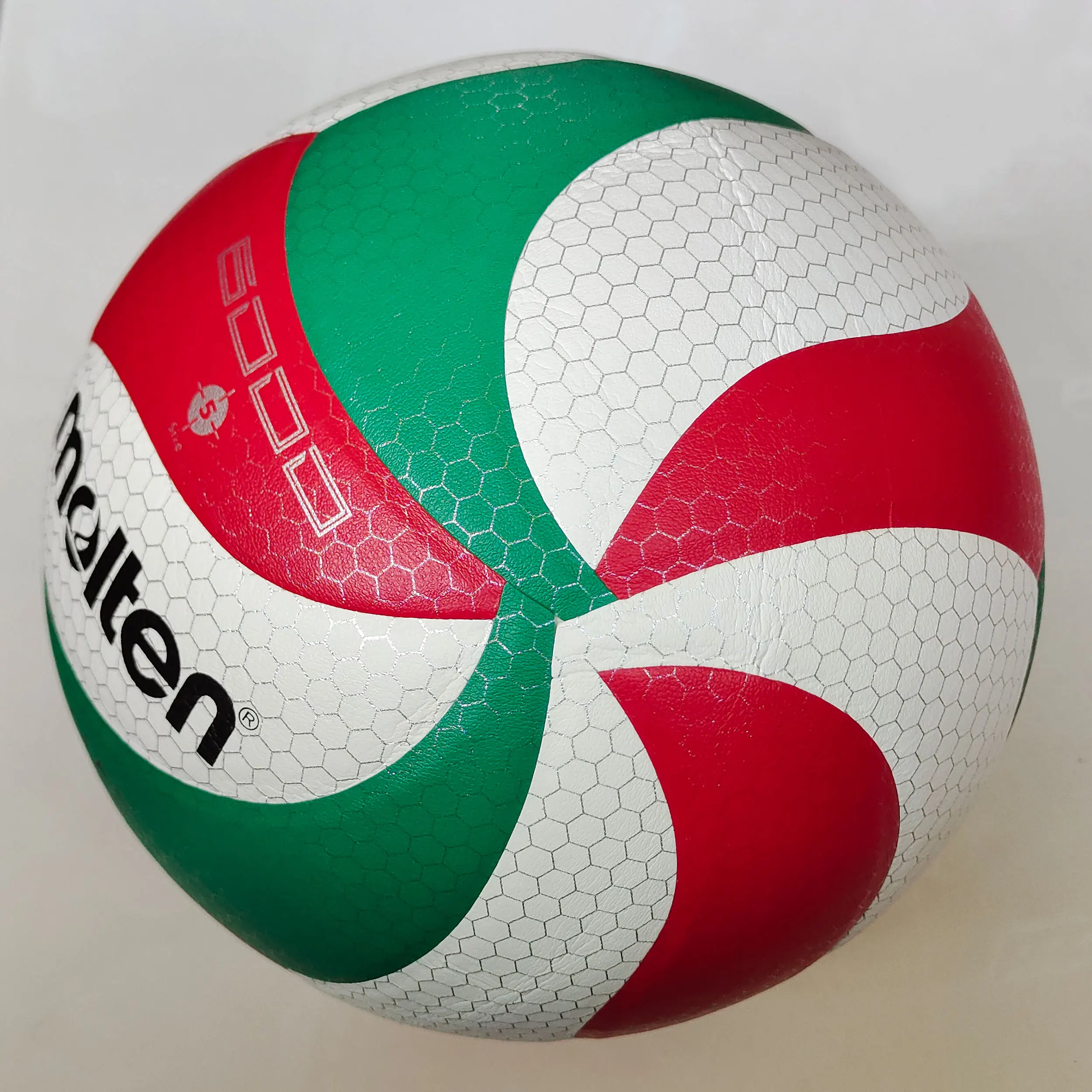 Profi-Volleyball, Modell 6000, 5 Meter, Outdoor-Sport, Volleyball-Training, optional: Pumpe + Nadel + Tasche