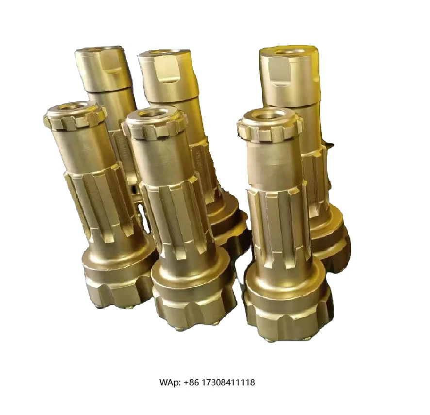 ดอกสว่านกระแทก 165 มม. ดอกสว่าน DTH สำหรับงานขุดเจาะหิน