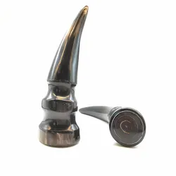 13-15cm Natural Ox Horn Massage Stick Chinese Medicine Acupuncture Sticks L008