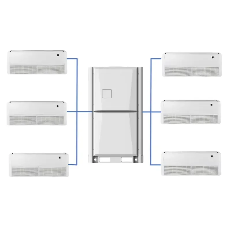 Commercial VRF Air Conditioner 22HP 61.5kW DC Inverter Heat Pump Dual Rotary Compressor R-410A 380-415V 3 Phase 50Hz Farm