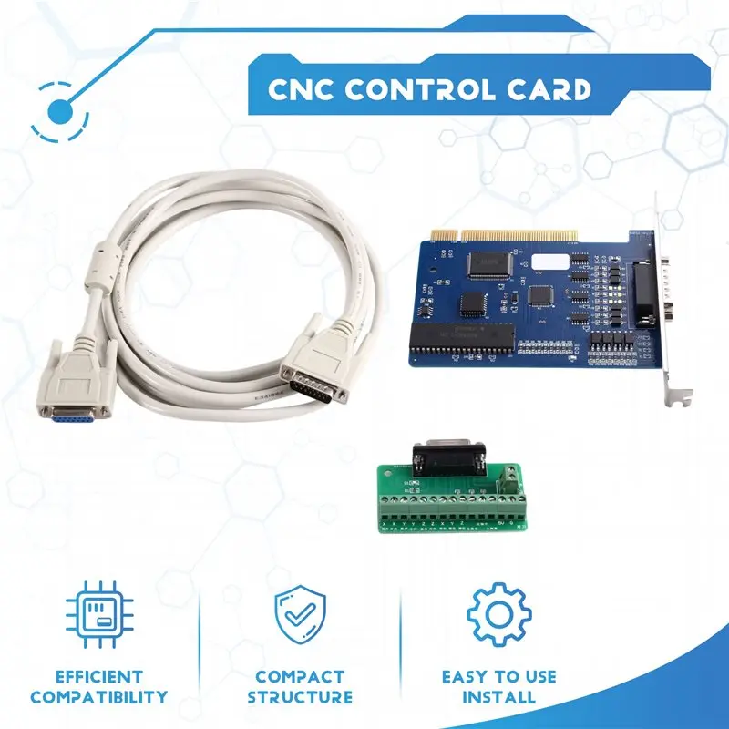 ABKS-Engraving Machine Control Card 3-Axis CNC Plate Ncstudio 5.4.49 NC Studio CNC Components