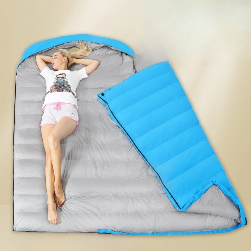 

Double Down Sleeping Bag Outdoor Adult Camping Adult Feather Sleeping Bag